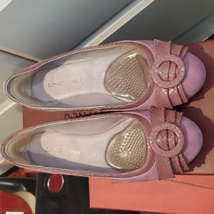 Pila Suede Slip - On Ballet Flats